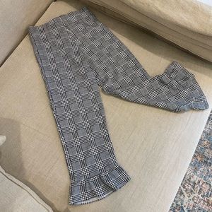 TOPSHOP cropped stretchy pants